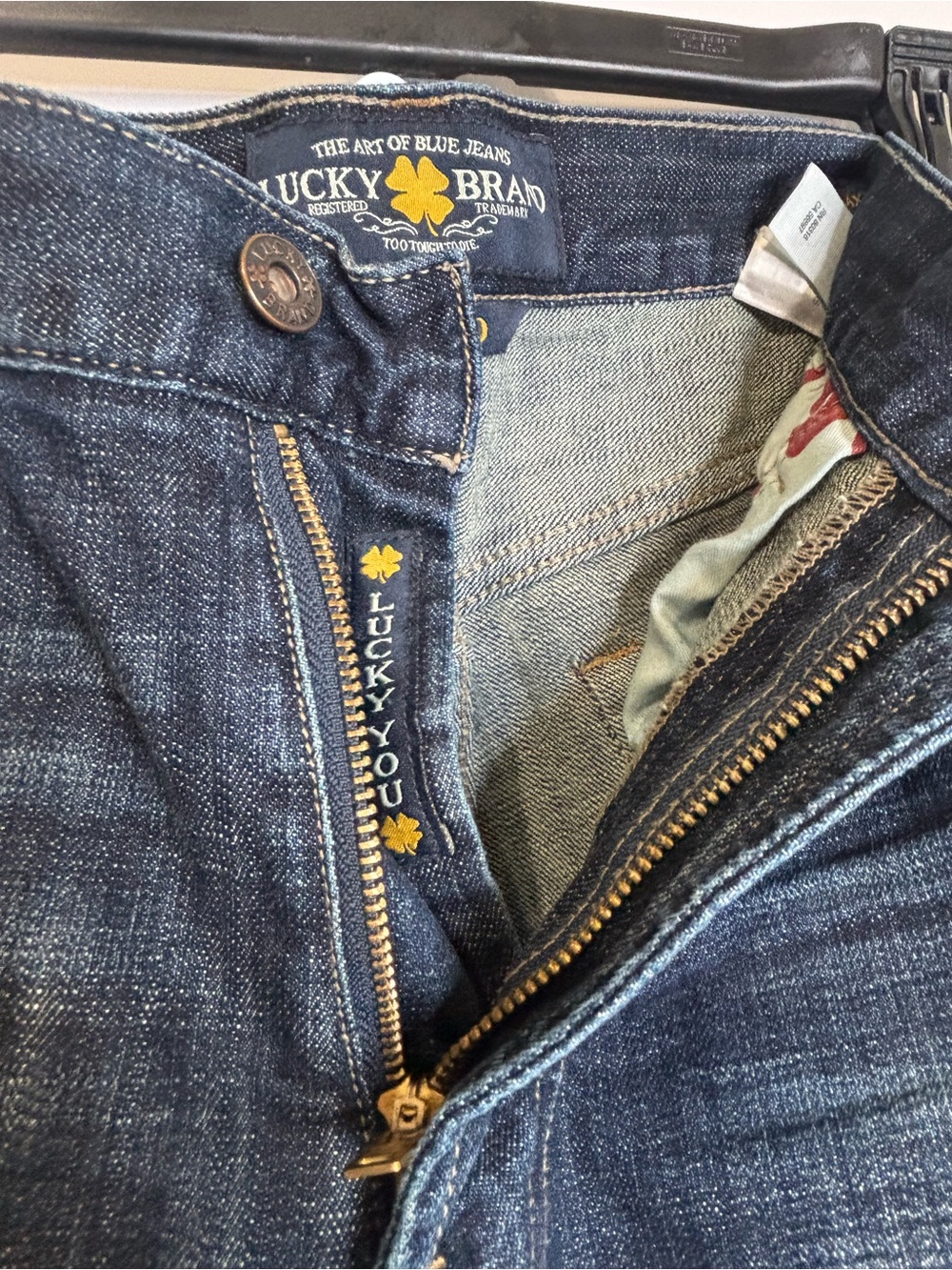 Lucky Brand 181 Relaxed Straight Jeans Size 31×30 - Picture 10 of 13